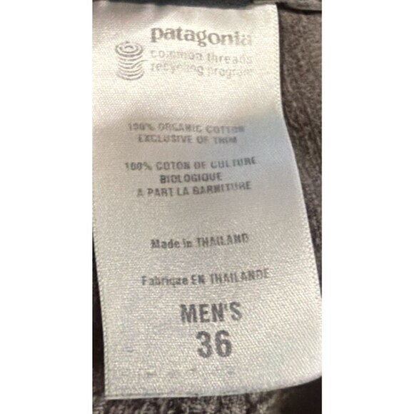 Rugged Patagonia Men's Organic Cotton Corduroy Jeans Straight Leg Brown 36x30 - Picture 5 of 8